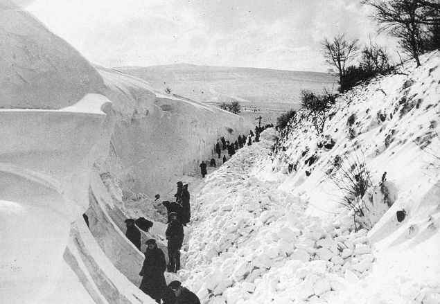 snow on Stainmore